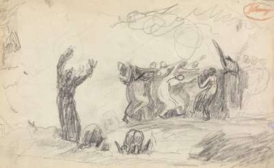Figure Composition Study 12 by George Romney